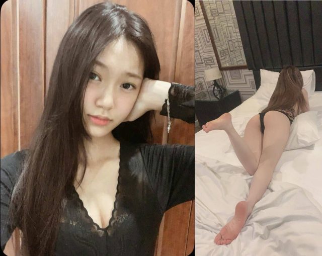 Nện em chân dài kêu la thảm thiết